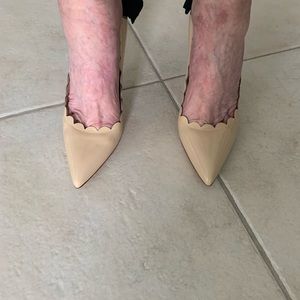 Kate Spade Emana Pale Blush heels